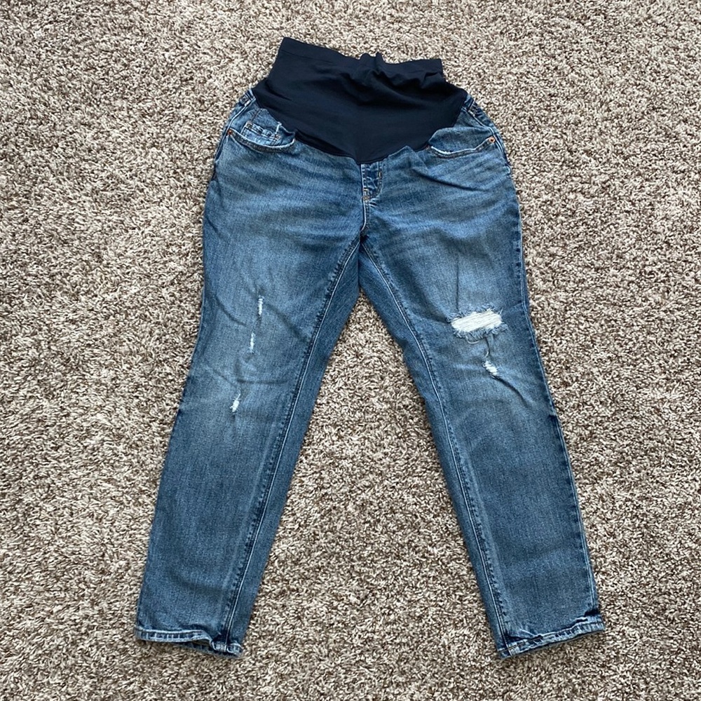 Maternity jeans, full panel